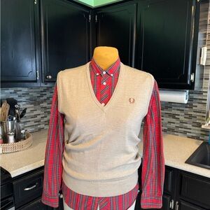 Rare Fred Perry Sweater Vest